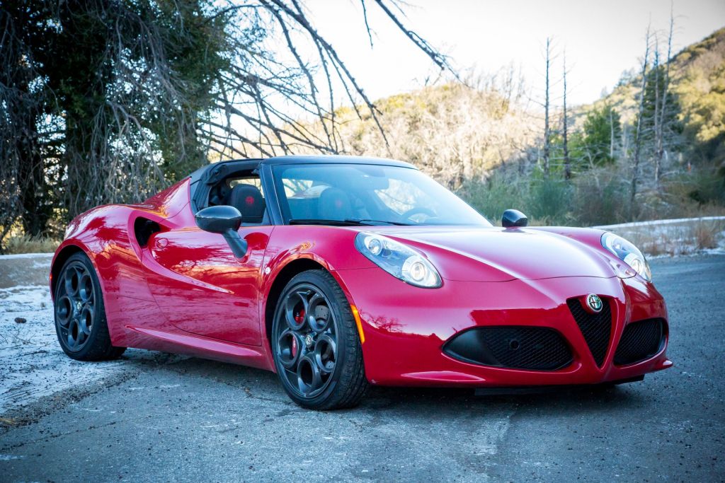 Alfa Romeo's 4c Spider Is A Brutal Sports Car Only A Lunatic Could Love 